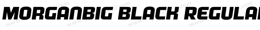 MorganBig Black Regular字体转换